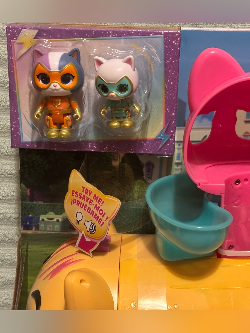 Super Kitties Purr 'N' Go Playset - Su-Purr Charged. Disney Junior. NEW! - Picture 7 of 15
